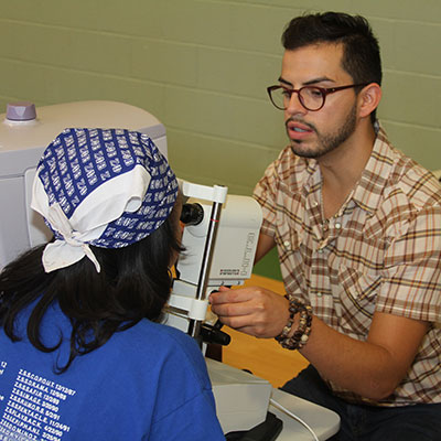 2014 Community health fair Diabetes Risk testing/ Glaucoma screening in Markham, IL