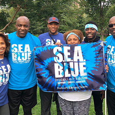 2018 Prostate Cancer walk supporting the Barney Foundation
